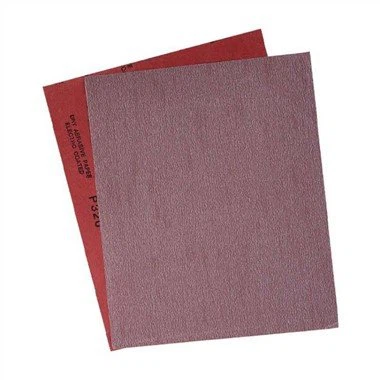 Ścierne arkusze papieru ściernego